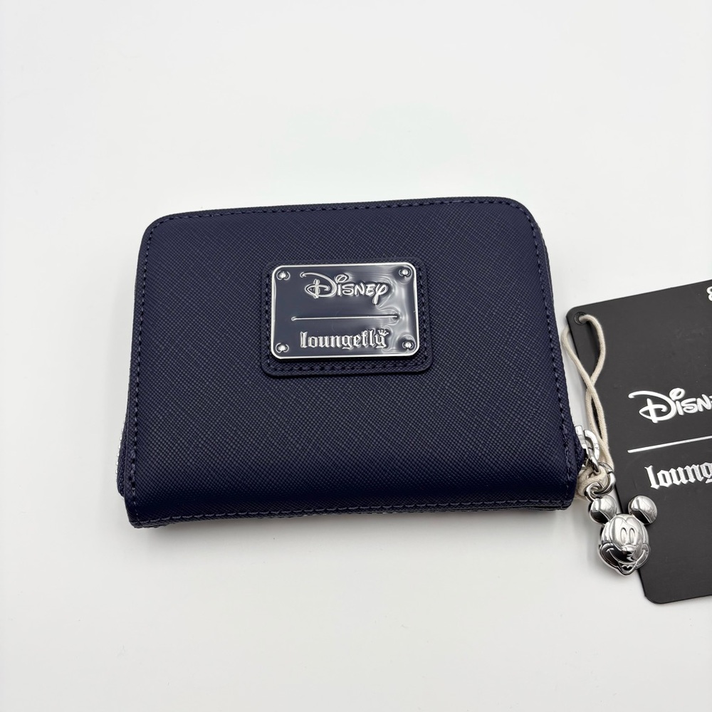 Loungefly Disney Navy Paisley Mickey Mouse
Zip-Around Wallet - Picture 4 of 9